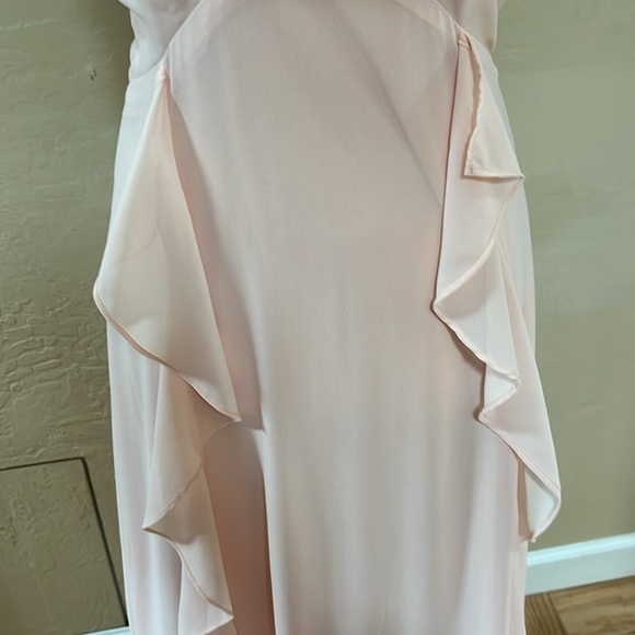 Lulu's Blush Ruffle Maxi Dress - Picture 6 of 6